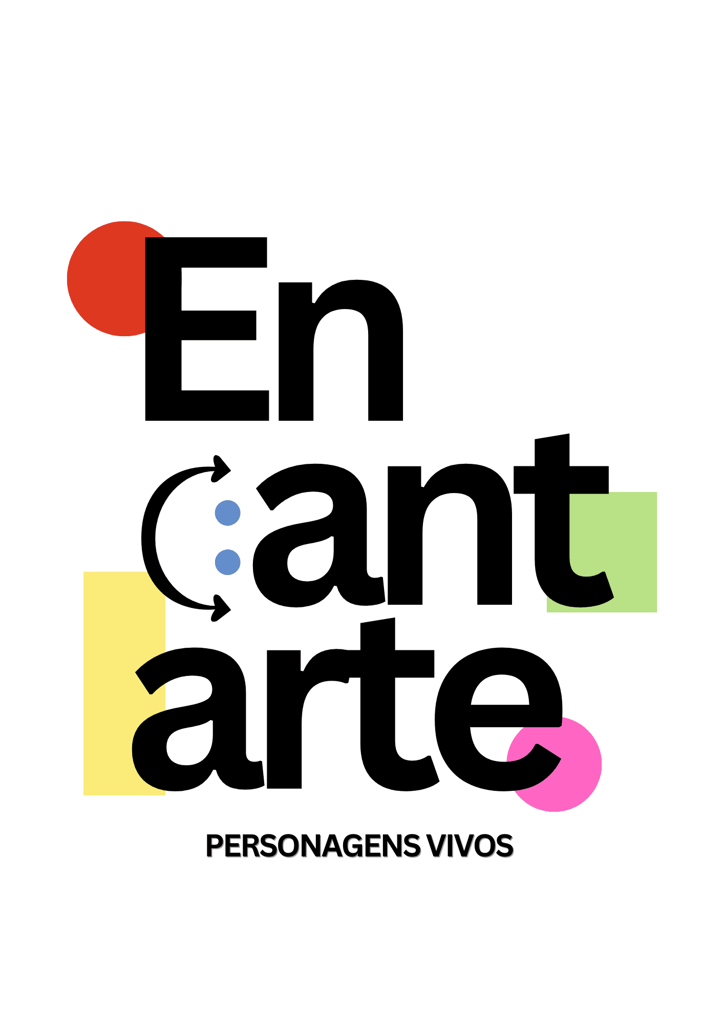 Logo Encantarte Personagens Vivos